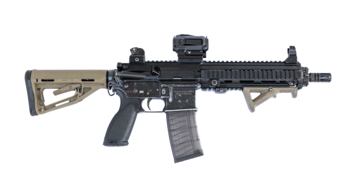 Heckler-Koch-416 ⚫︎ 10 strzałów 70 zł (7zł/szt)