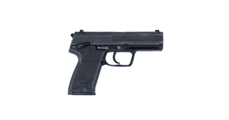 Heckler-Koch-USP ⚫︎ 10 strzałów 50 zł (5zł/szt)